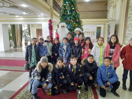 "Көк бөрі"премьерасына барып қайттық.Оқушылар керемет сезімде болды.