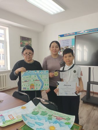 ЕБҚЕ  оқушылары сурет салғанды жақсы көреді. ҚББ ұйымдастырған "Шексіз шығармашылық" және Республикалық "Жарық жұлдыз" байқауларына орын алды