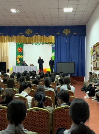 "Ерлік сабағы" ұйымдастырылды.