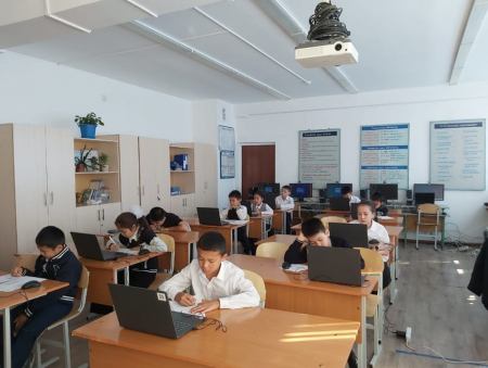5-6 сыныптар  Республикалық олимиаданың мектепішілік кезеңі  өтті