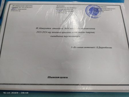 2023-2024 оқу жылының перспективасы
