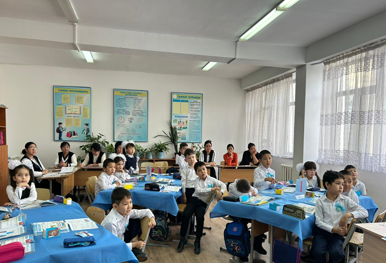 Бастауыш он күндік апталық ашық сабақ